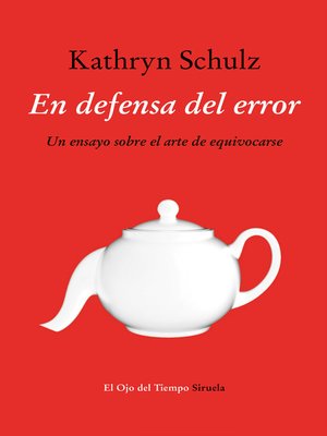 cover image of En defensa del error